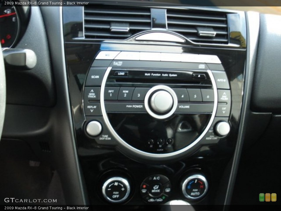 Black Interior Controls for the 2009 Mazda RX-8 Grand Touring #59211683
