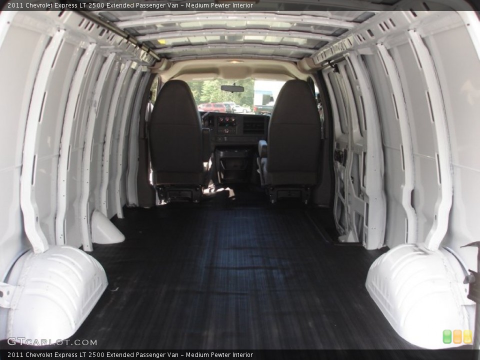 Medium Pewter Interior Trunk for the 2011 Chevrolet Express LT 2500 Extended Passenger Van #59212817