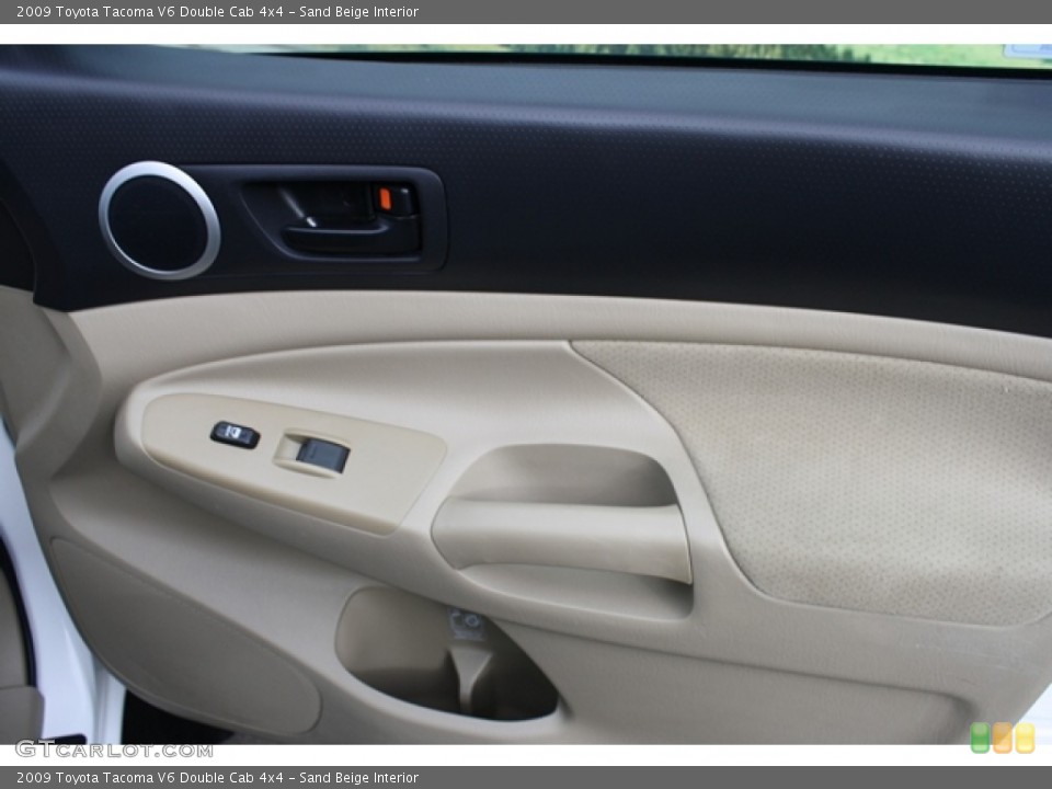 Sand Beige Interior Door Panel for the 2009 Toyota Tacoma V6 Double Cab 4x4 #59214302