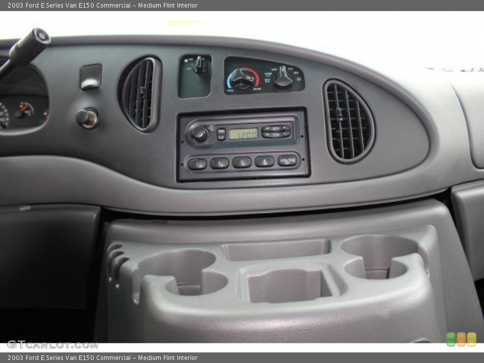 Medium Flint Interior Controls for the 2003 Ford E Series Van E150 Commercial #59214344
