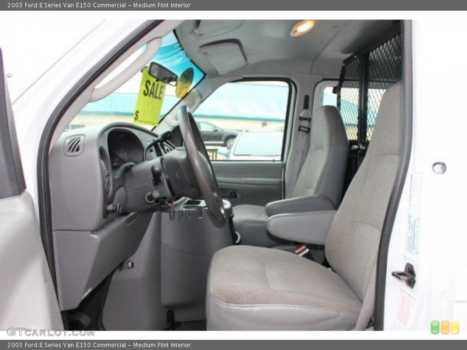 Medium Flint Interior Photo for the 2003 Ford E Series Van E150 Commercial #59214431