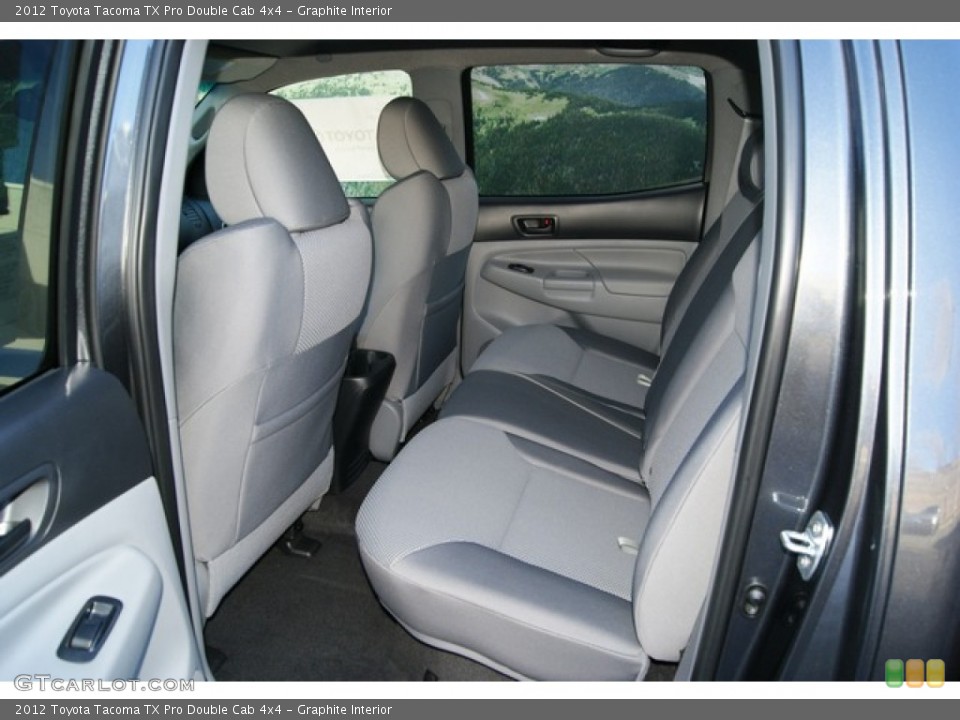 Graphite Interior Photo for the 2012 Toyota Tacoma TX Pro Double Cab 4x4 #59216699