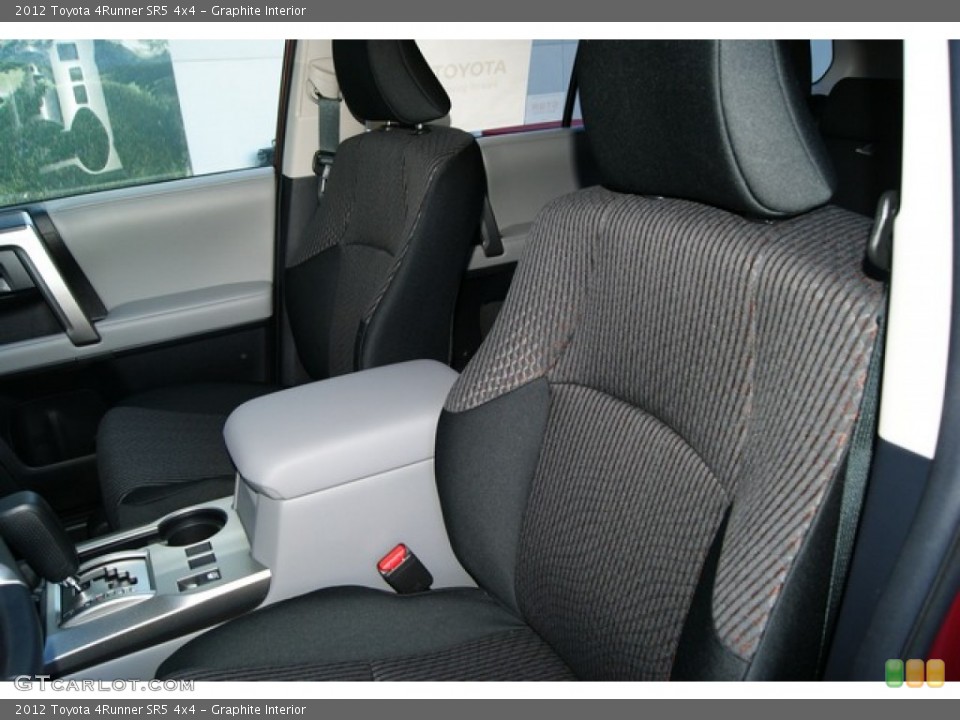 Graphite Interior Photo for the 2012 Toyota 4Runner SR5 4x4 #59216941