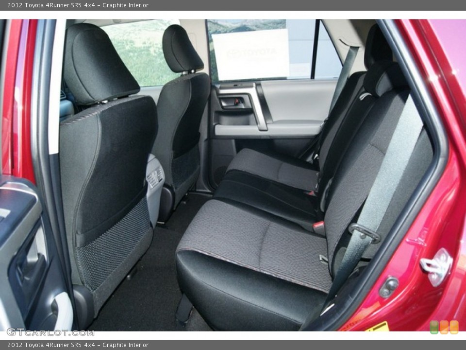 Graphite Interior Photo for the 2012 Toyota 4Runner SR5 4x4 #59216959