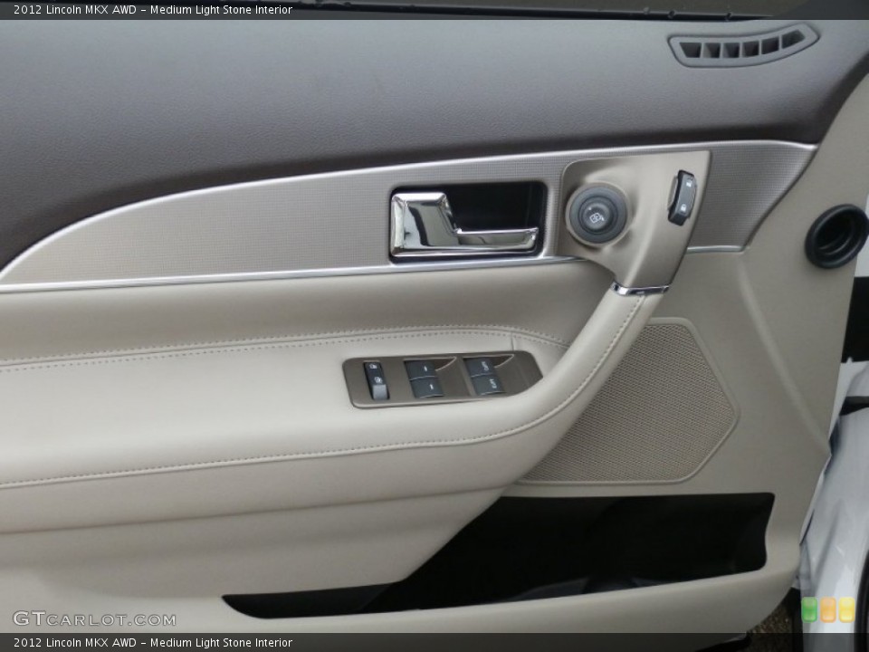 Medium Light Stone Interior Door Panel for the 2012 Lincoln MKX AWD #59219286