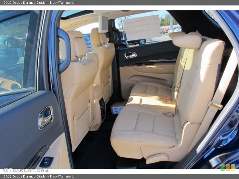 Black/Tan Interior Photo for the 2012 Dodge Durango Citadel #59219910