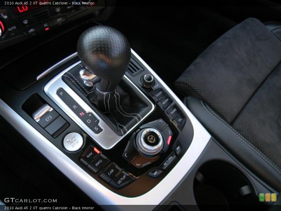Black Interior Transmission for the 2010 Audi A5 2.0T quattro Cabriolet #59219937