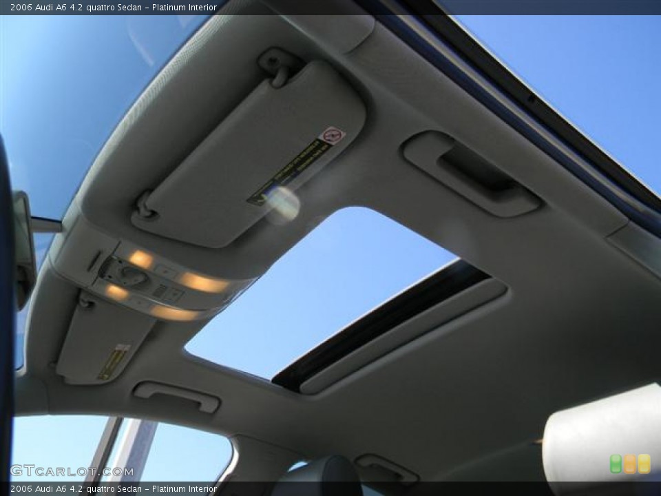 Platinum Interior Sunroof for the 2006 Audi A6 4.2 quattro Sedan #59220188