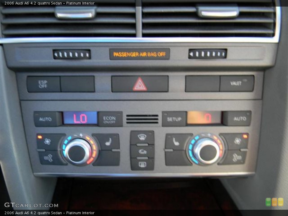 Platinum Interior Controls for the 2006 Audi A6 4.2 quattro Sedan #59220228