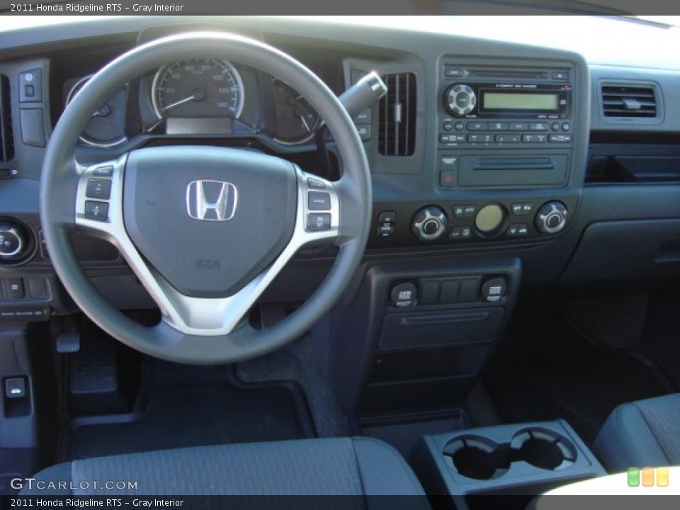 Gray Interior Dashboard for the 2011 Honda Ridgeline RTS #59221752