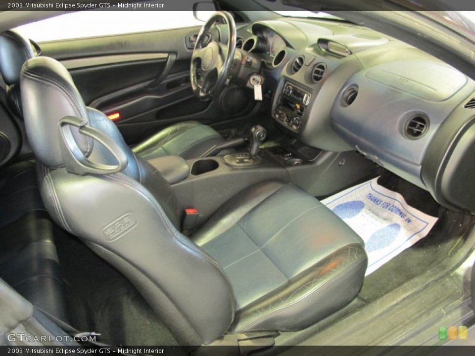 Midnight Interior Photo for the 2003 Mitsubishi Eclipse Spyder GTS #59223576
