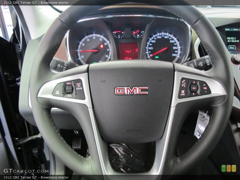 Brownstone Interior Steering Wheel for the 2012 GMC Terrain SLT #59226249