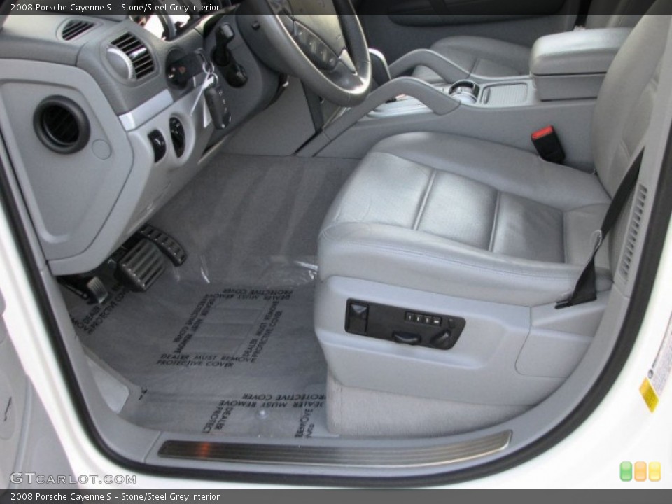 Stone/Steel Grey Interior Photo for the 2008 Porsche Cayenne S #59226666