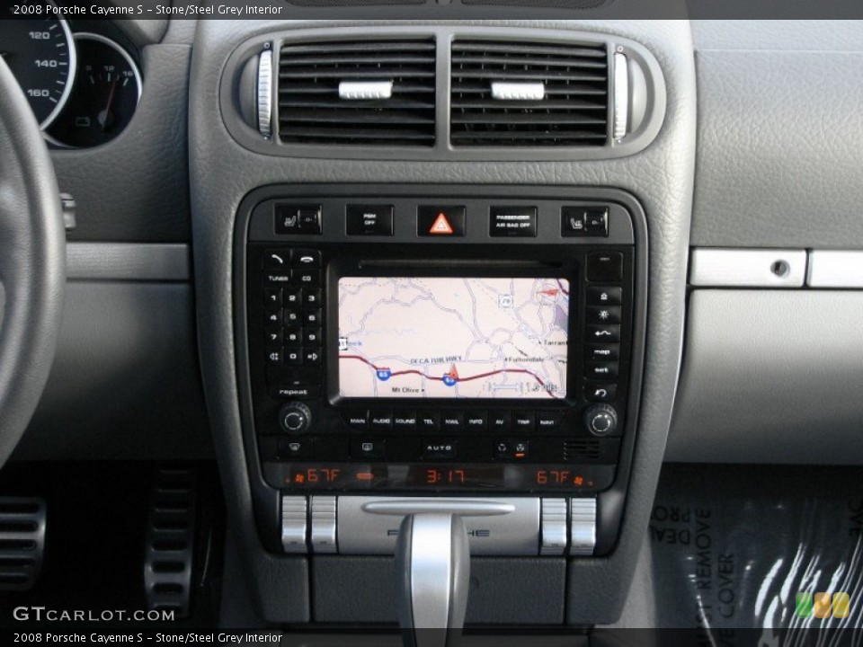 Stone/Steel Grey Interior Navigation for the 2008 Porsche Cayenne S #59226711