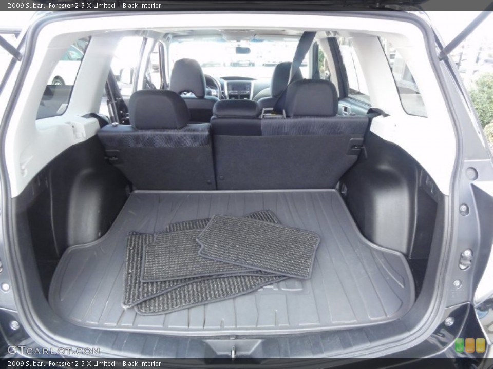 Black Interior Trunk for the 2009 Subaru Forester 2.5 X Limited #59227491