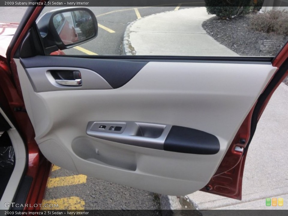 Ivory Interior Door Panel for the 2009 Subaru Impreza 2.5i Sedan #59227794