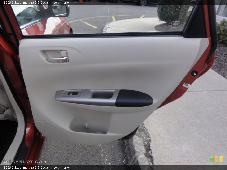 Ivory Interior Door Panel for the 2009 Subaru Impreza 2.5i Sedan #59227803