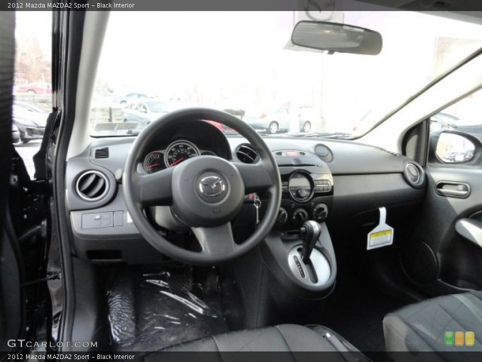 Black Interior Photo for the 2012 Mazda MAZDA2 Sport #59228127