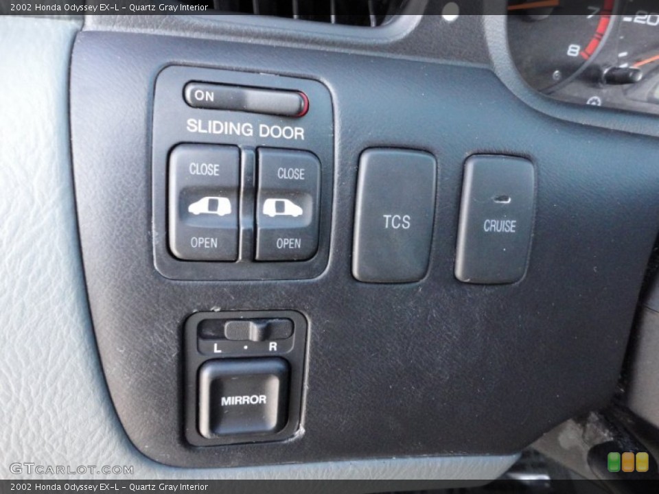Quartz Gray Interior Controls for the 2002 Honda Odyssey EX-L #59230116