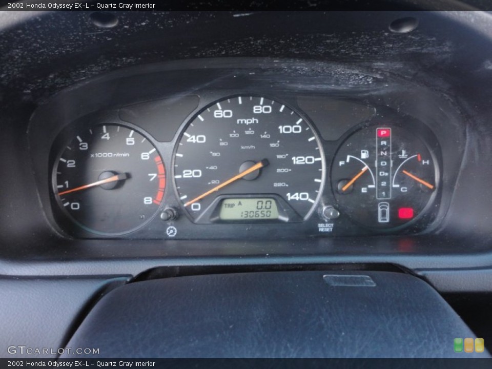 Quartz Gray Interior Gauges for the 2002 Honda Odyssey EX-L #59230125