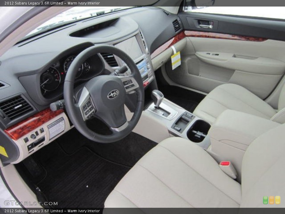 Warm Ivory Interior Photo for the 2012 Subaru Legacy 3.6R Limited #59232749
