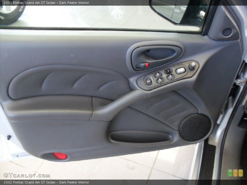 Dark Pewter Interior Door Panel for the 2002 Pontiac Grand Am GT Sedan #59235000