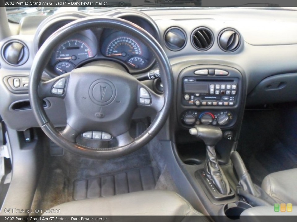 Dark Pewter Interior Dashboard for the 2002 Pontiac Grand Am GT Sedan #59235039