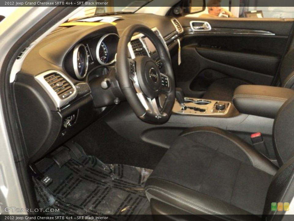 SRT Black Interior Photo for the 2012 Jeep Grand Cherokee SRT8 4x4 #59237534