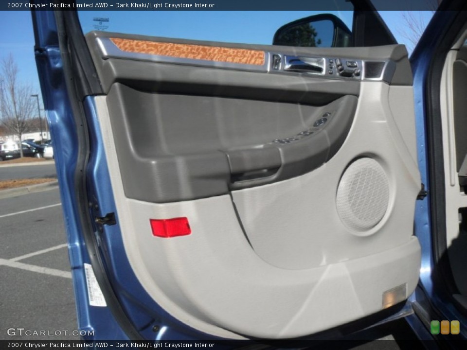 Dark Khaki/Light Graystone Interior Door Panel for the 2007 Chrysler Pacifica Limited AWD #59238480