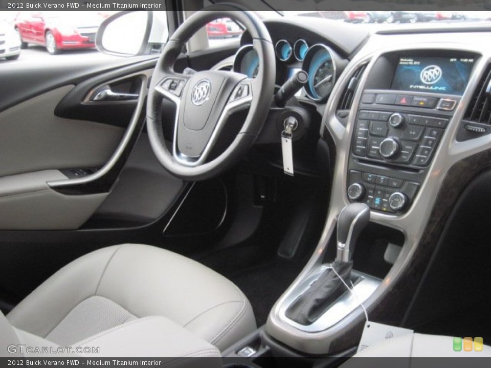 Medium Titanium Interior Dashboard for the 2012 Buick Verano FWD #59239173
