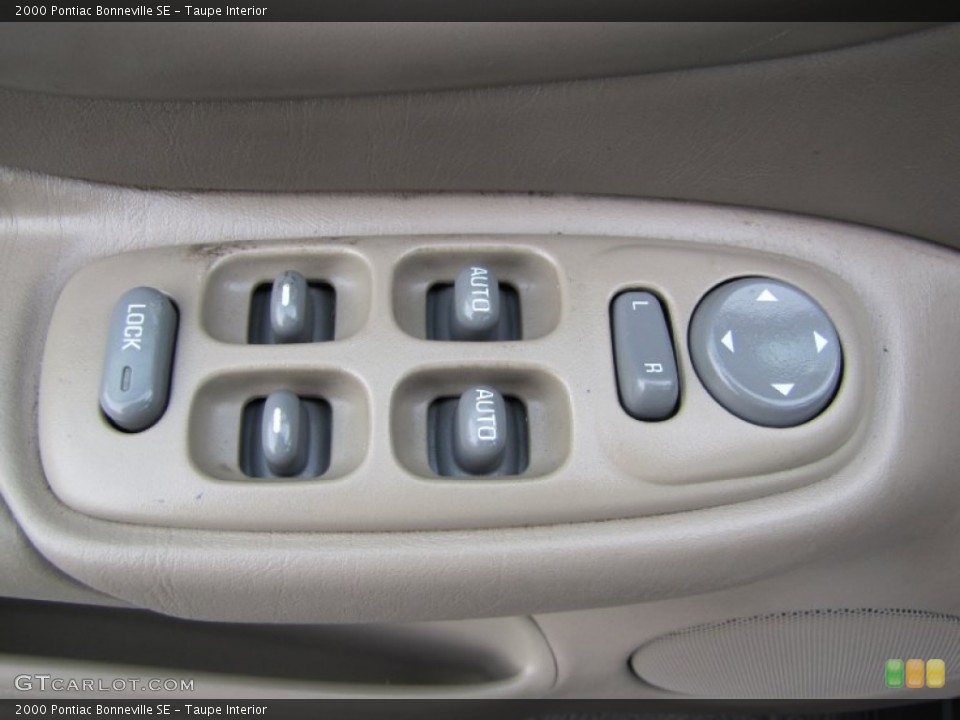 Taupe Interior Controls for the 2000 Pontiac Bonneville SE #59239803