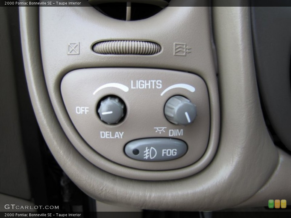 Taupe Interior Controls for the 2000 Pontiac Bonneville SE #59239809