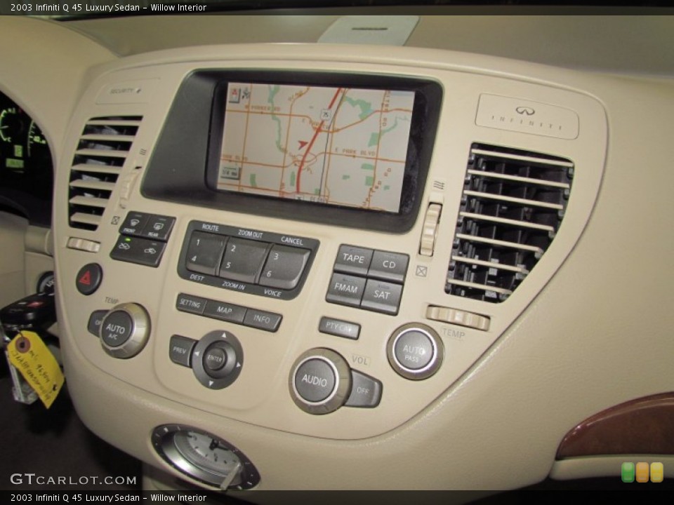 Willow Interior Navigation for the 2003 Infiniti Q 45 Luxury Sedan #59241711