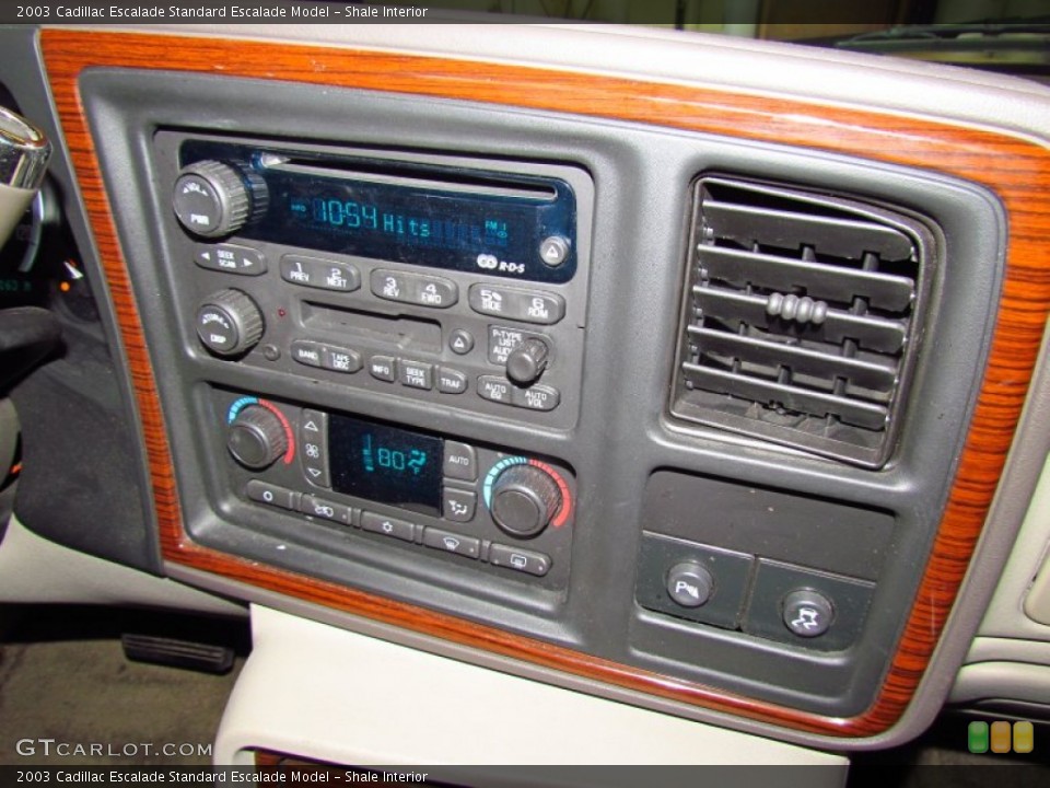 Shale Interior Controls for the 2003 Cadillac Escalade  #59241837