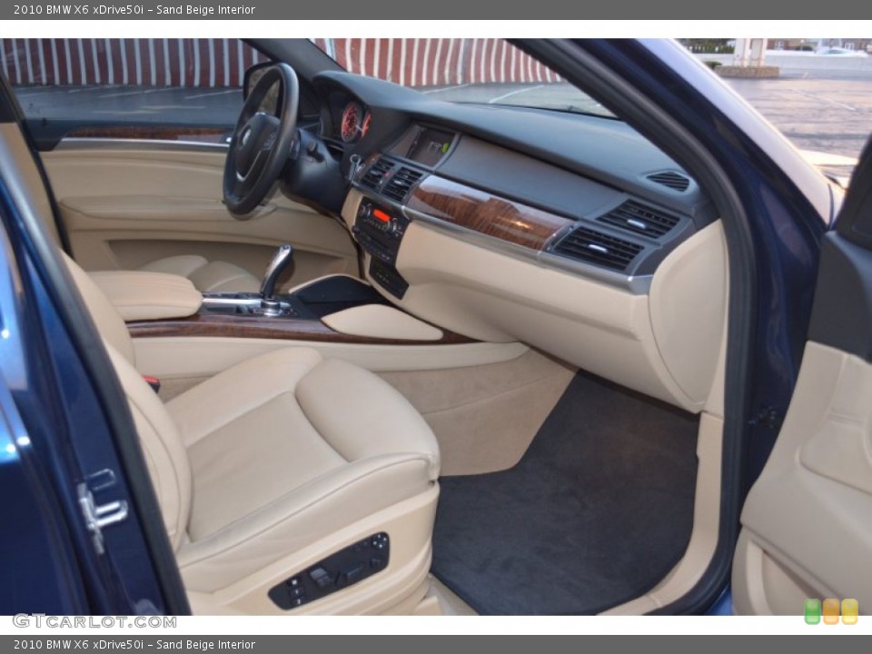 Sand Beige Interior Photo for the 2010 BMW X6 xDrive50i #59244520