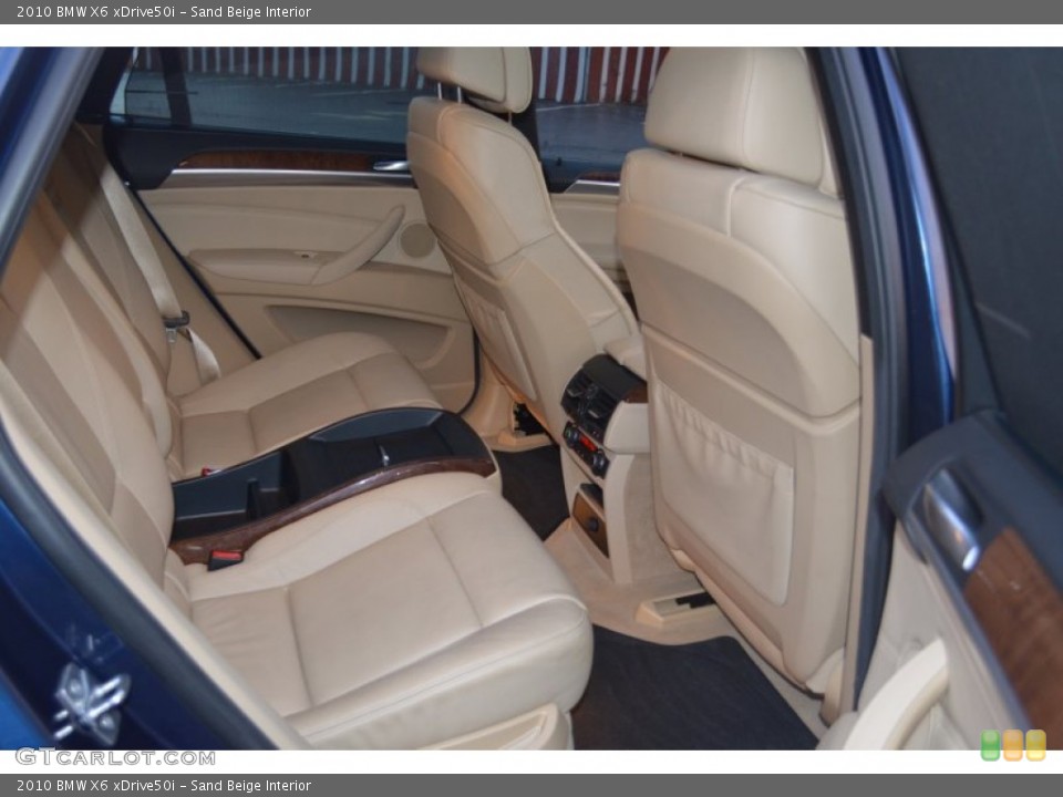 Sand Beige Interior Photo for the 2010 BMW X6 xDrive50i #59244547