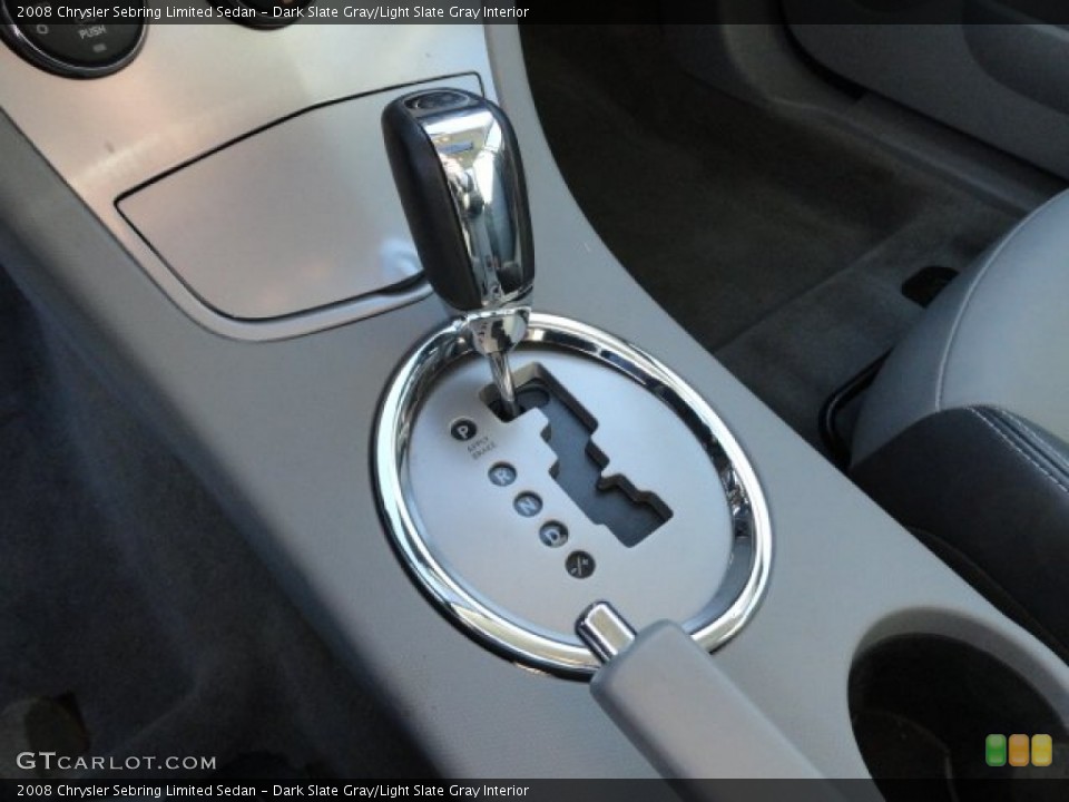 Dark Slate Gray/Light Slate Gray Interior Transmission for the 2008 Chrysler Sebring Limited Sedan #59249356