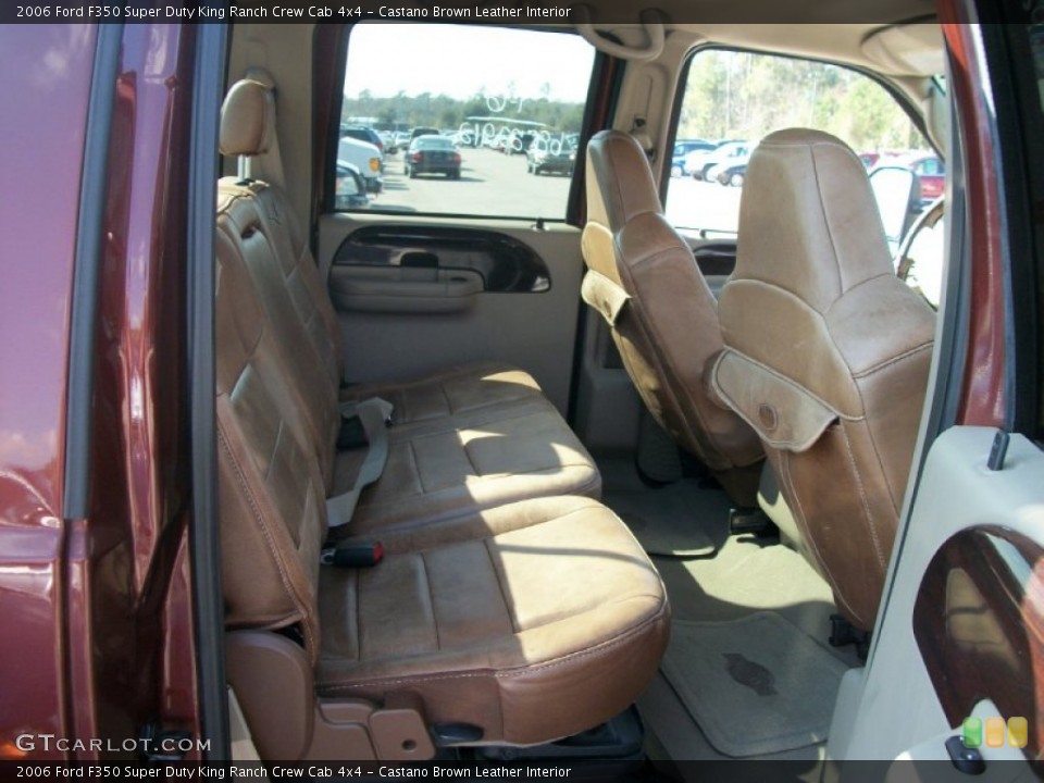 Castano Brown Leather Interior Photo for the 2006 Ford F350 Super Duty King Ranch Crew Cab 4x4 #59249974
