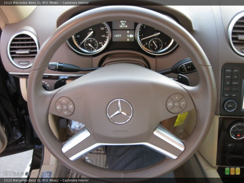 Cashmere Interior Steering Wheel for the 2010 Mercedes-Benz GL 450 4Matic #59253084