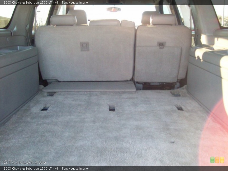 Tan/Neutral Interior Trunk for the 2003 Chevrolet Suburban 1500 LT 4x4 #59253720