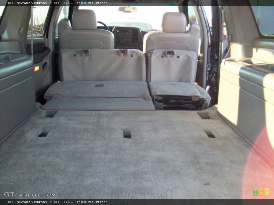 Tan/Neutral Interior Trunk for the 2003 Chevrolet Suburban 1500 LT 4x4 #59253726