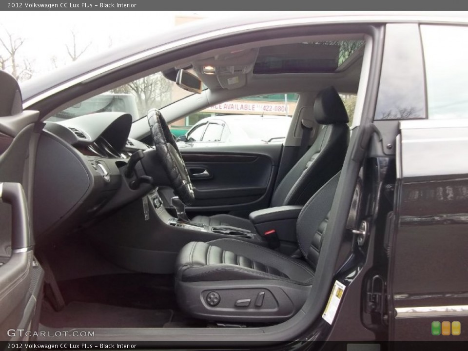 Black Interior Photo for the 2012 Volkswagen CC Lux Plus #59254881