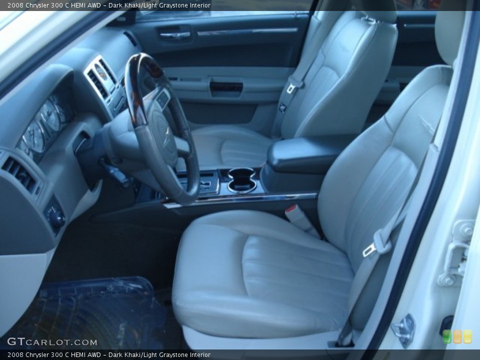 Dark Khaki/Light Graystone Interior Photo for the 2008 Chrysler 300 C HEMI AWD #59254968
