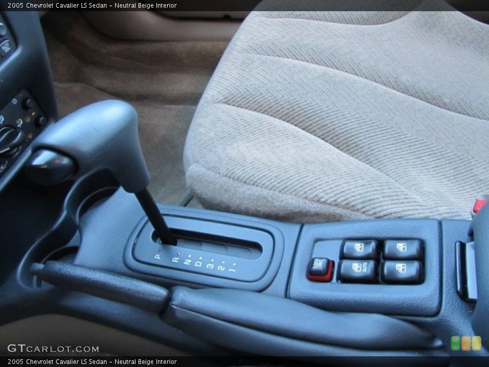 Neutral Beige Interior Transmission for the 2005 Chevrolet Cavalier LS Sedan #59256543
