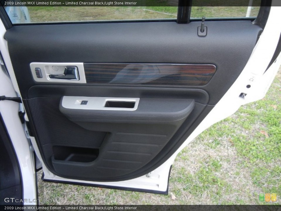 Limited Charcoal Black/Light Stone Interior Door Panel for the 2009 Lincoln MKX Limited Edition #59257023