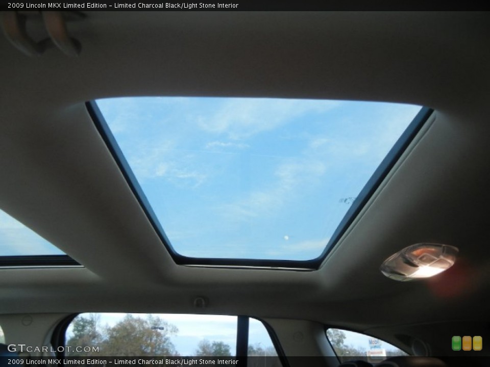 Limited Charcoal Black/Light Stone Interior Sunroof for the 2009 Lincoln MKX Limited Edition #59257041