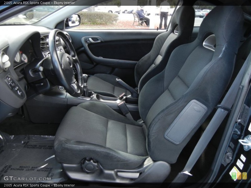Ebony Interior Photo for the 2005 Acura RSX Sports Coupe #59259105
