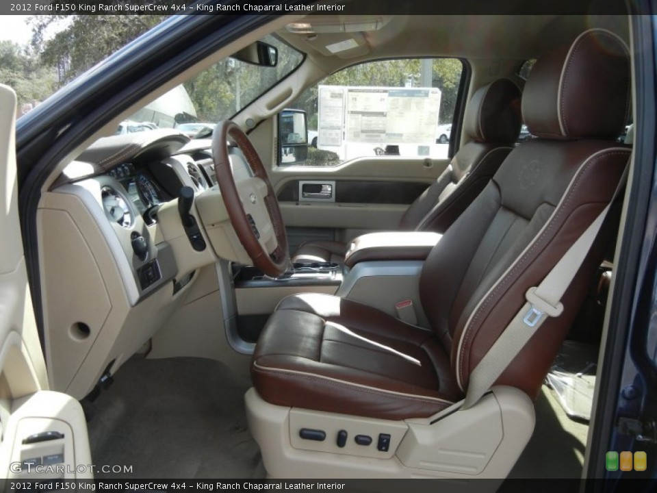 King Ranch Chaparral Leather Interior Photo for the 2012 Ford F150 King Ranch SuperCrew 4x4 #59260128