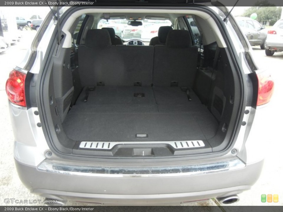 Ebony Black/Ebony Interior Trunk for the 2009 Buick Enclave CX #59262156