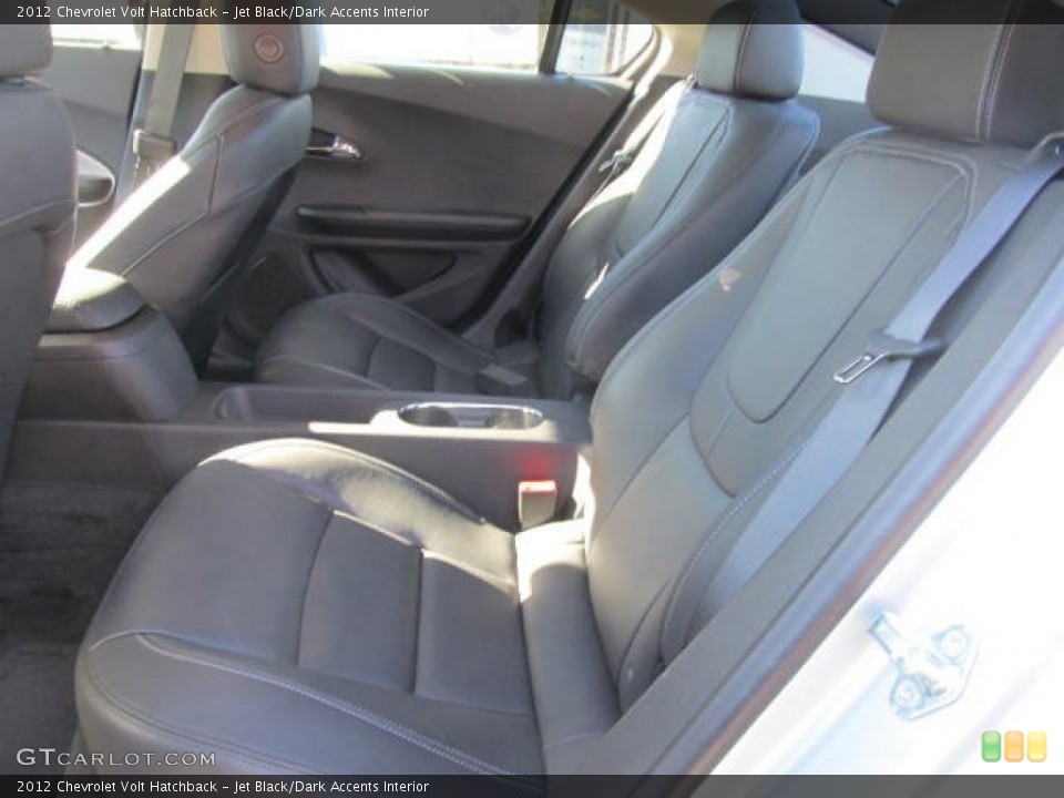 Jet Black/Dark Accents Interior Photo for the 2012 Chevrolet Volt Hatchback #59264170